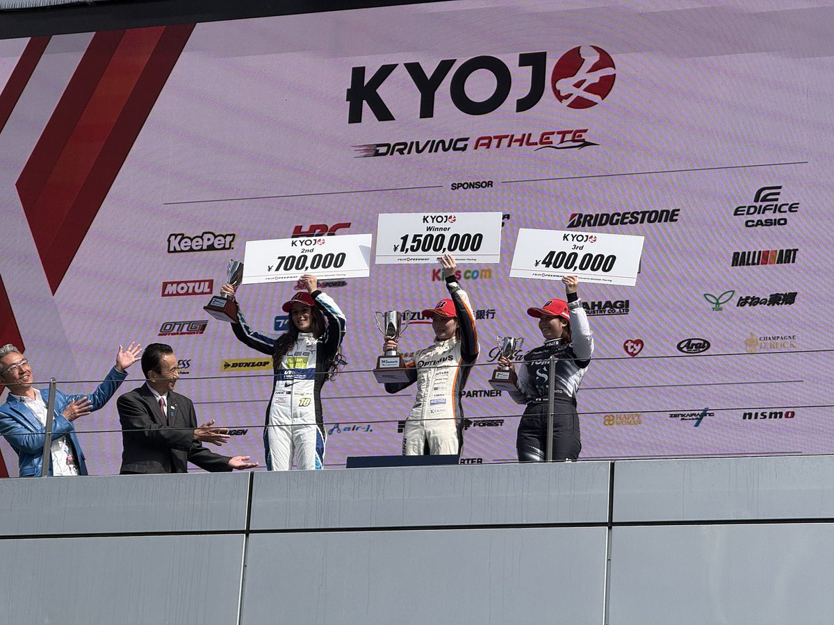 2026 KYOJO CUPドライバーズランキング更新📝
#KYOJO 
▼公式サイトはリプ欄リンクから▼
