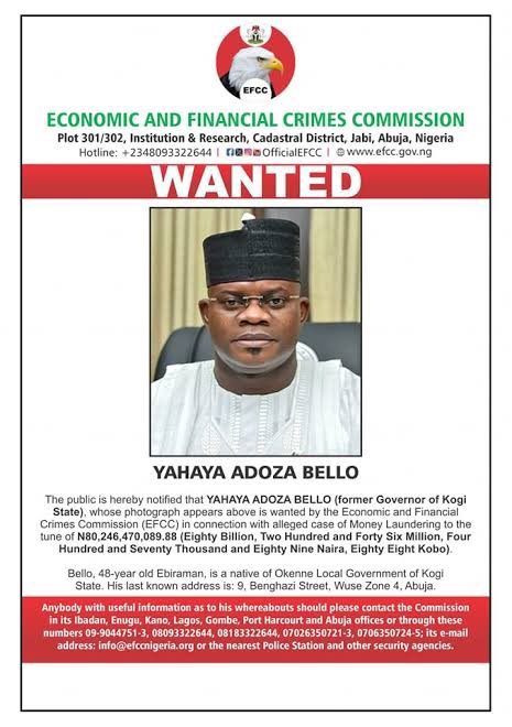 samniegwu's tweet photo. @officialEFCC A country where being declared wanted by anti-corruption agencies does not disqualify u from public office is a country that has quietly accepted corruption as normal.The party that accepts Yahaya form, supporters &amp; colleagues who will call him "Your Excellency" again are problem https://t.co/QI8TcccX1m