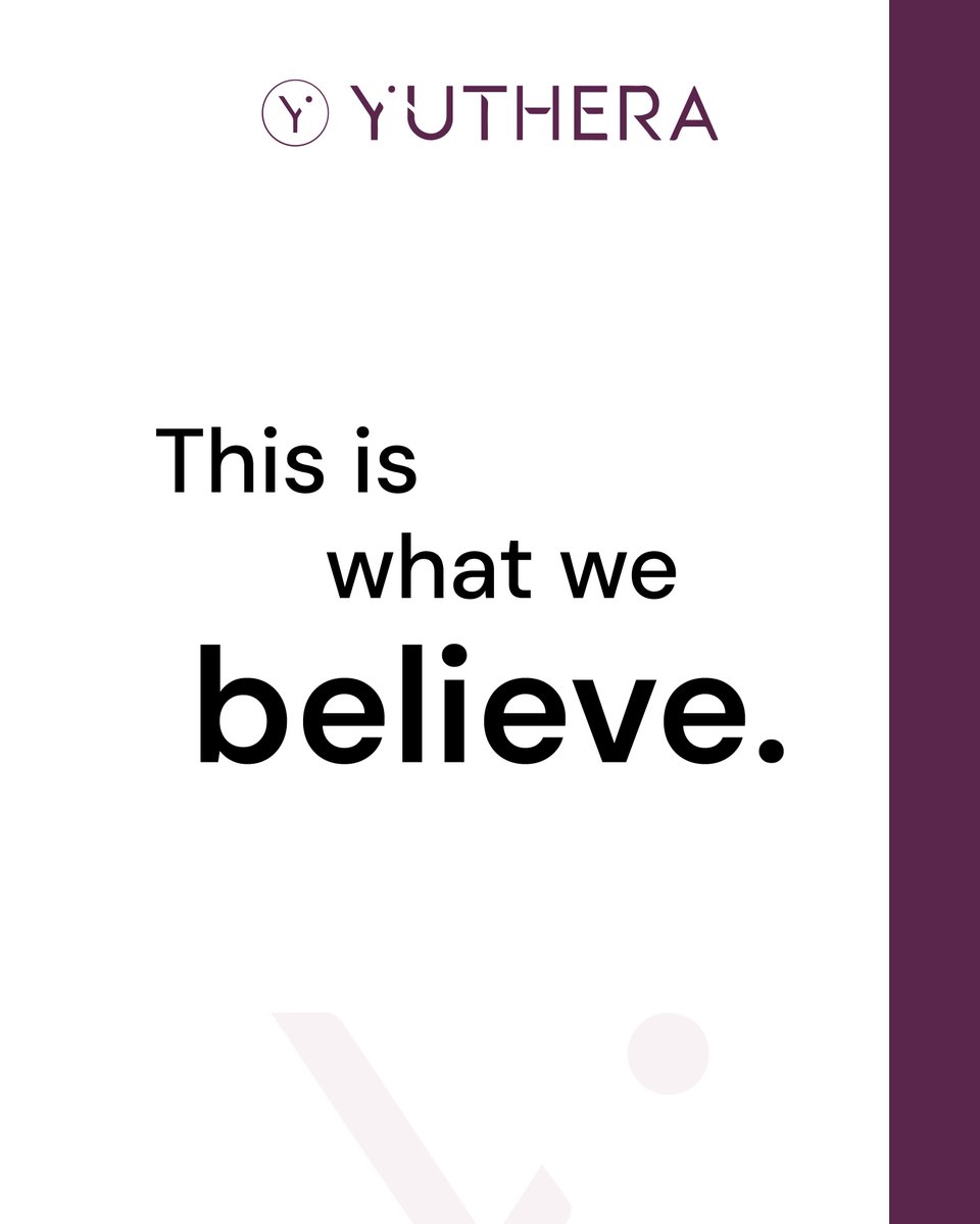 Yuthera_global's tweet photo. These beliefs guide everything we do at Yuthera. 

We're building for women who've been told to endure quietly for too long.

#yuthera #painrelief #womenshealth #femtech https://t.co/Rw6Mteaydy