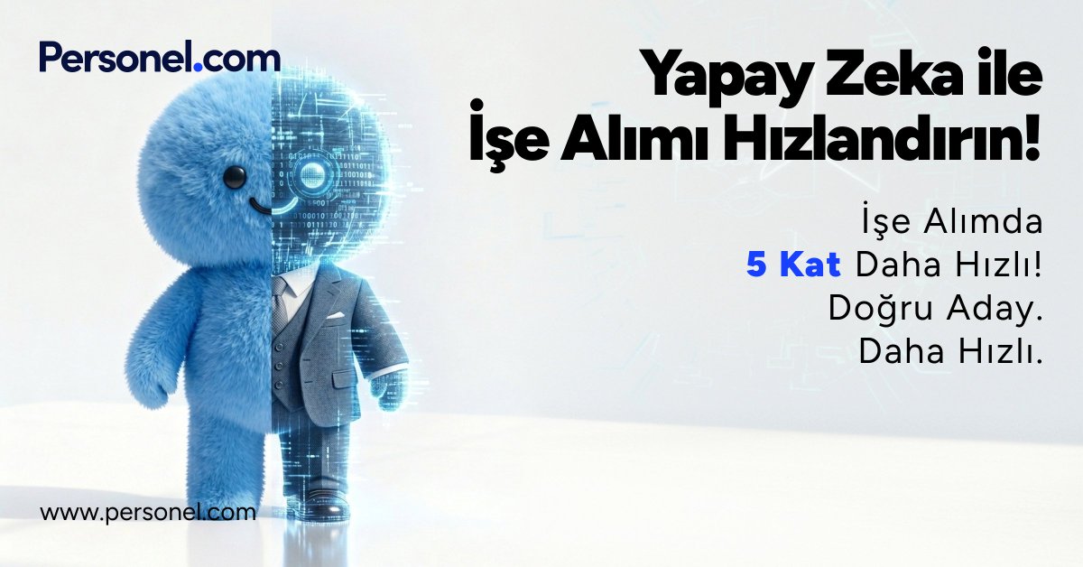 personelcom's tweet photo. İşe alımda hız ve doğru eşleşme artık daha önemli. ⚡https://t.co/K8SOazUSQA’un yapay zeka destekli sistemi sayesinde:

✔ Daha doğru aday eşleşmesi
✔ Daha hızlı değerlendirme süreci
✔ Daha verimli işe alım deneyimi

Doğru aday. Daha hızlı. 💙#Personelcom #YapayZeka #İşeAlım #HR #Recruitment #Hiring #İnsanKaynakları #AI #Startup #Teknoloji