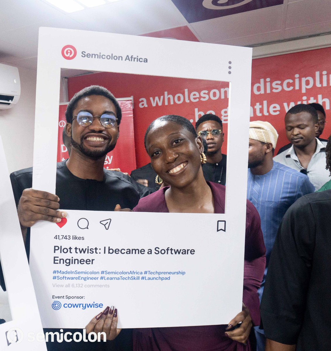 semicolonafrica's tweet photo. One year of learning.  
Countless late nights.  
Challenges conquered.  
Growth unlocked.

Now officially graduates of Semicolon.

Celebrating the incredible members of Cohort 25 - Pathfinder, as they step into the next phase of their journey with new skills, new confidence, and new possibilities ahead.

The future looks bright from here.

#SemicolonAfrica #GraduationDay #TechTalent #SoftwareEngineering #FutureReady
