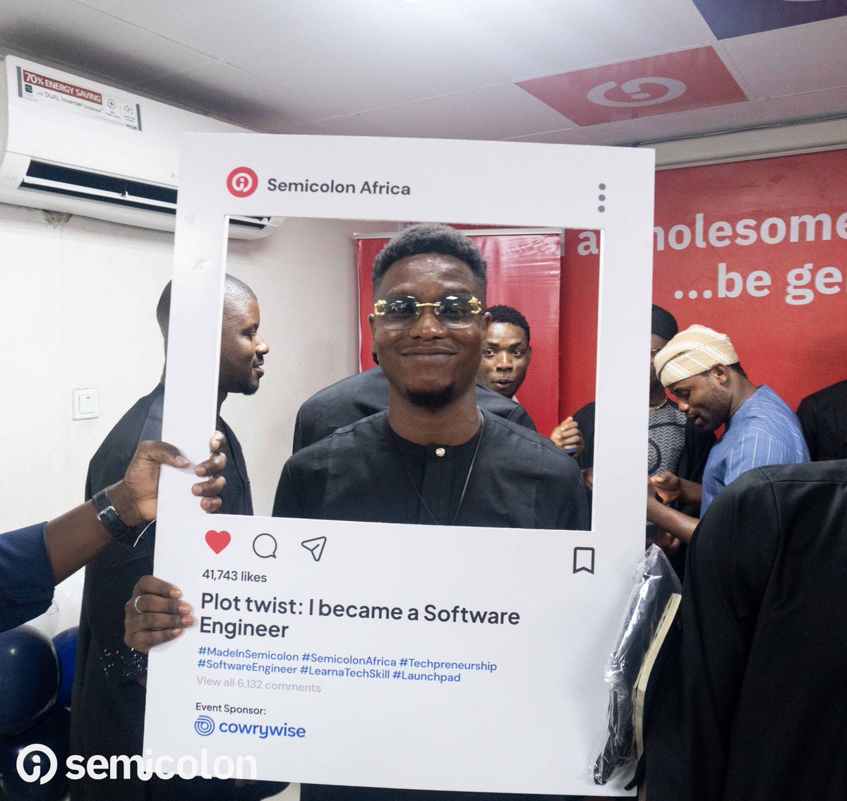semicolonafrica's tweet photo. One year of learning.  
Countless late nights.  
Challenges conquered.  
Growth unlocked.

Now officially graduates of Semicolon.

Celebrating the incredible members of Cohort 25 - Pathfinder, as they step into the next phase of their journey with new skills, new confidence, and new possibilities ahead.

The future looks bright from here.

#SemicolonAfrica #GraduationDay #TechTalent #SoftwareEngineering #FutureReady