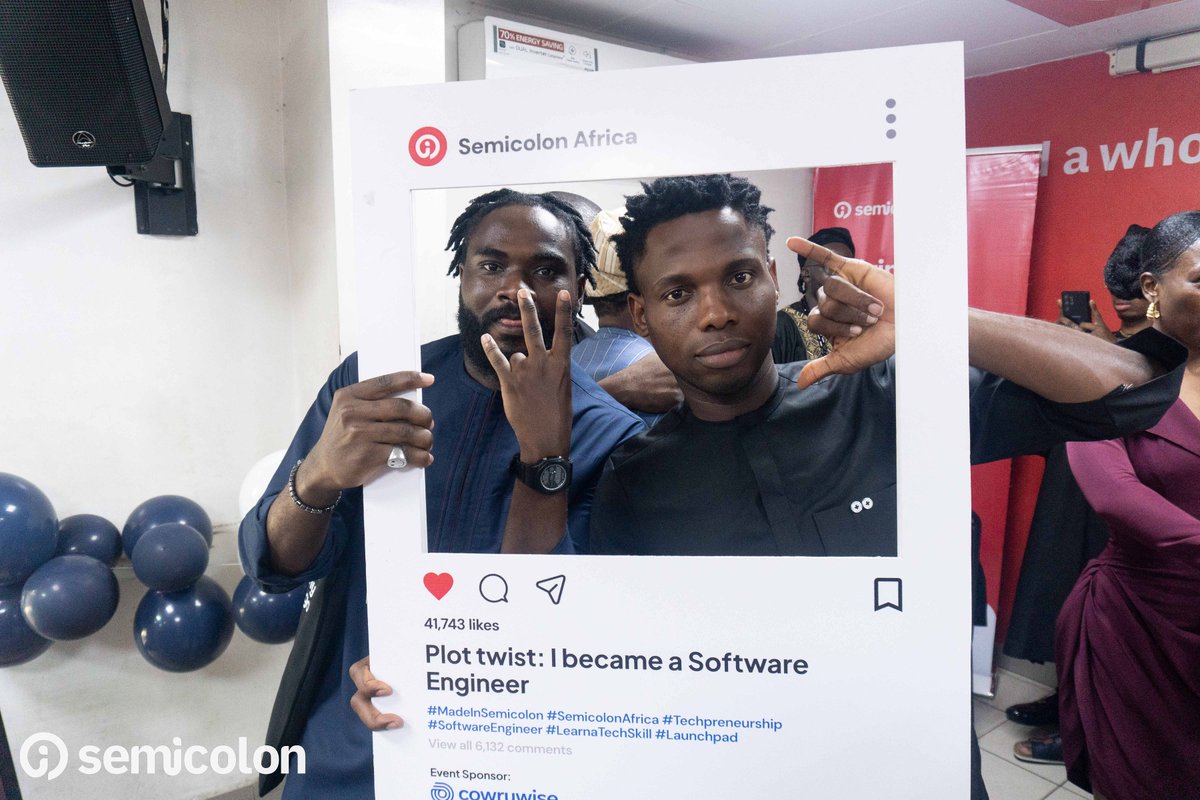 semicolonafrica's tweet photo. One year of learning.  
Countless late nights.  
Challenges conquered.  
Growth unlocked.

Now officially graduates of Semicolon.

Celebrating the incredible members of Cohort 25 - Pathfinder, as they step into the next phase of their journey with new skills, new confidence, and new possibilities ahead.

The future looks bright from here.

#SemicolonAfrica #GraduationDay #TechTalent #SoftwareEngineering #FutureReady