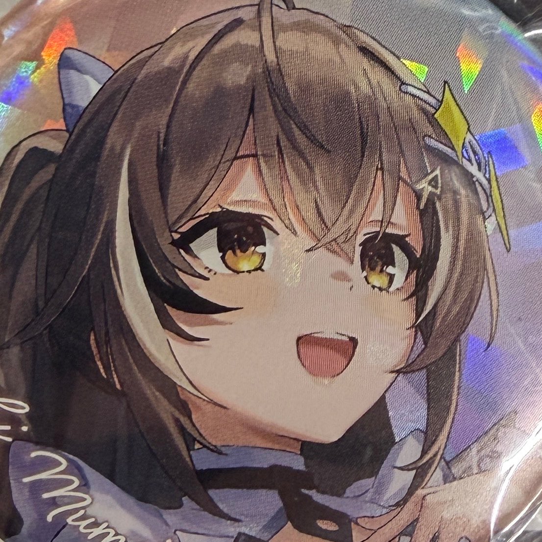 入荷情報】 #ホロライブ 5th fes. ホログラム缶バッジ✨ ムメイちゃん