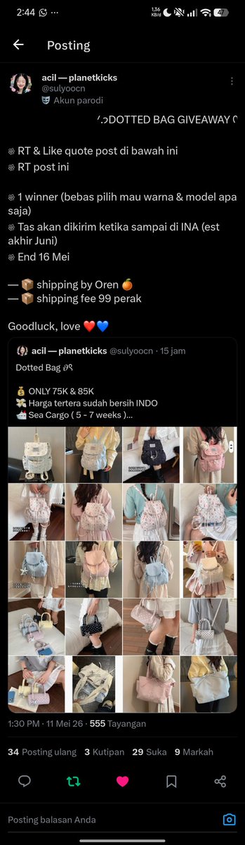 NahJeman's tweet photo. @sulyoocn done all rules kak, makacii https://t.co/CGY98cOV9m