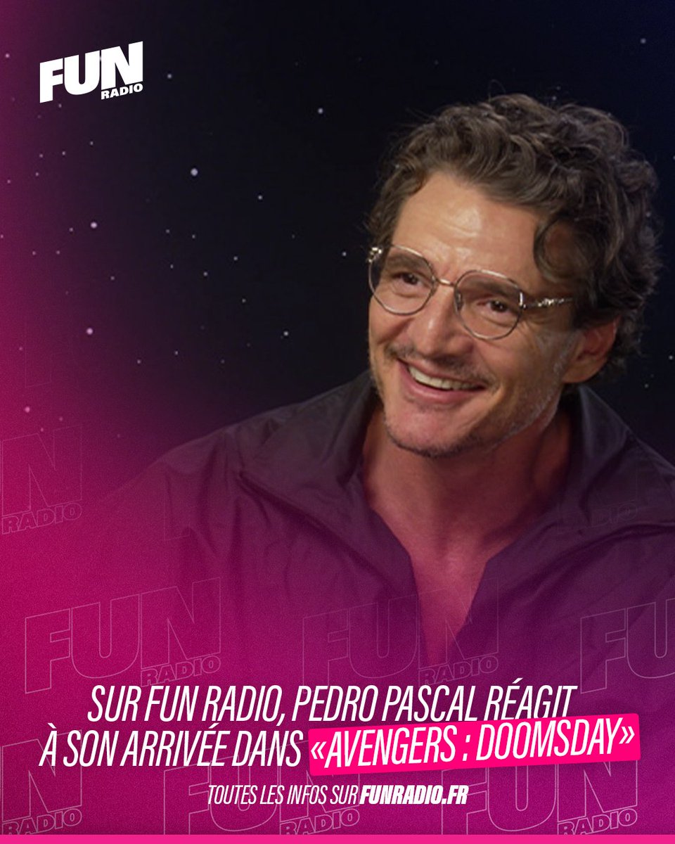 funradio_fr's tweet photo. 🦸 Pedro Pascal, visage incontournable d’Hollywood et désormais icône de la pop culture, à l'affiche de "Star Wars : The Mandalorian and Grogu" en salles le 20 mai, revient sur son rôle de Mr Fantastique dans "Avengers : Doomsday." 

👉 https://t.co/WFrkIWelyU https://t.co/NGlFHFqN6o