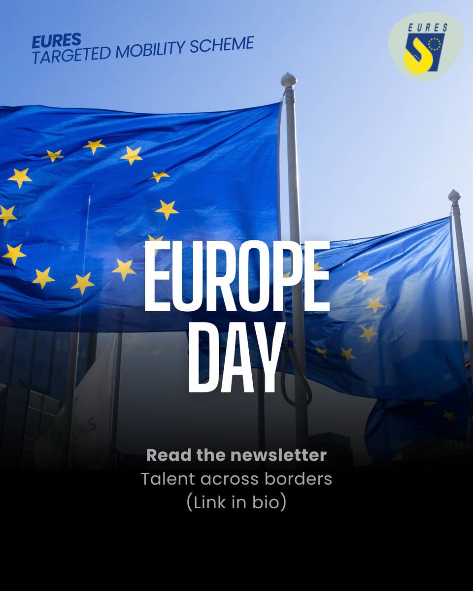 EURES_TMS's tweet photo. Looking beyond borders can help businesses find the skills they need.
In our latest EURES TMS newsletter, discover how workforce mobility and international recruitment can support employers across Europe.

Read the full edition: https://t.co/A2EXAL0Gjs (link in bio) https://t.co/1VmSMMlV5c
