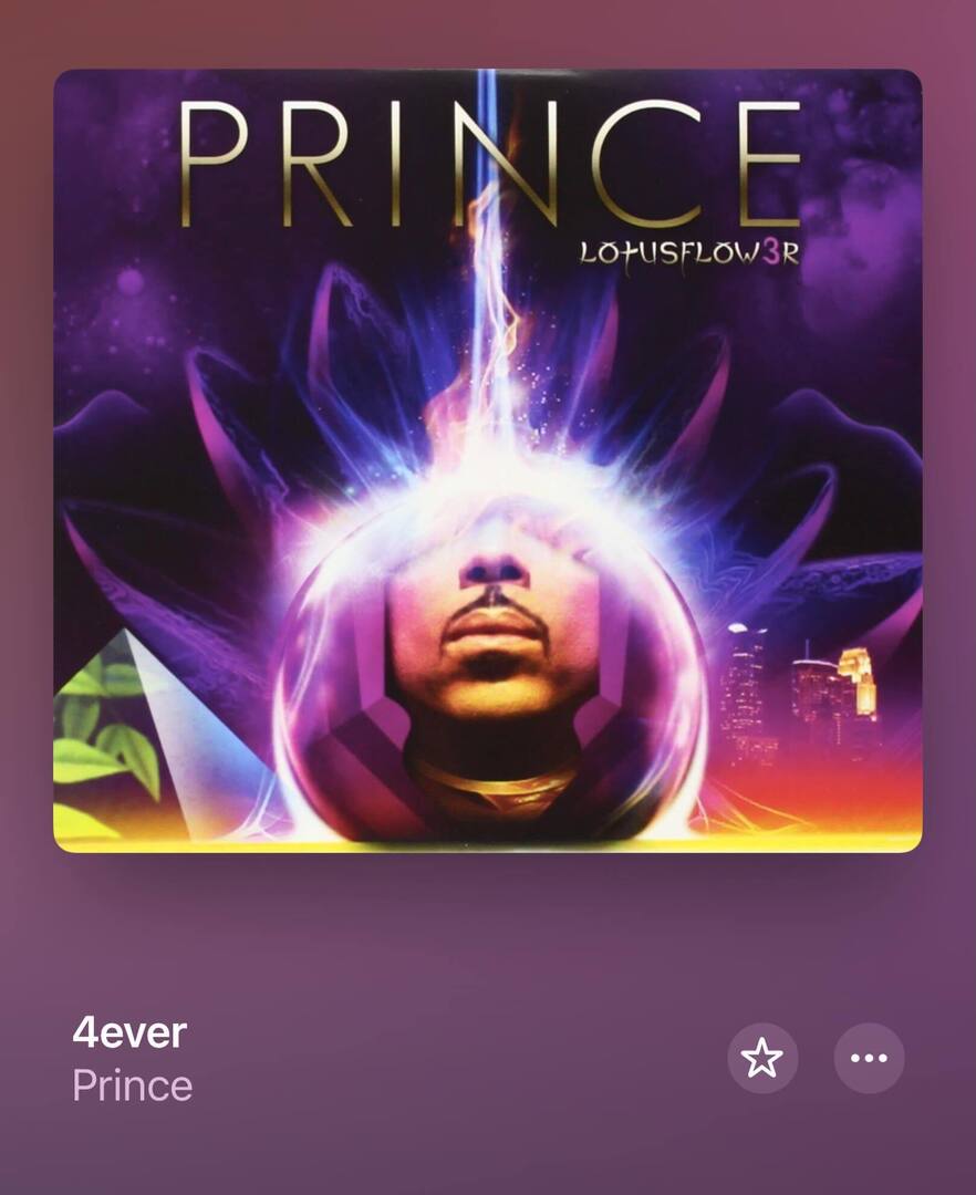 Prince 「LOtUSFLOW3R」（2009） #nowplaying #今日の1枚 #プリンス