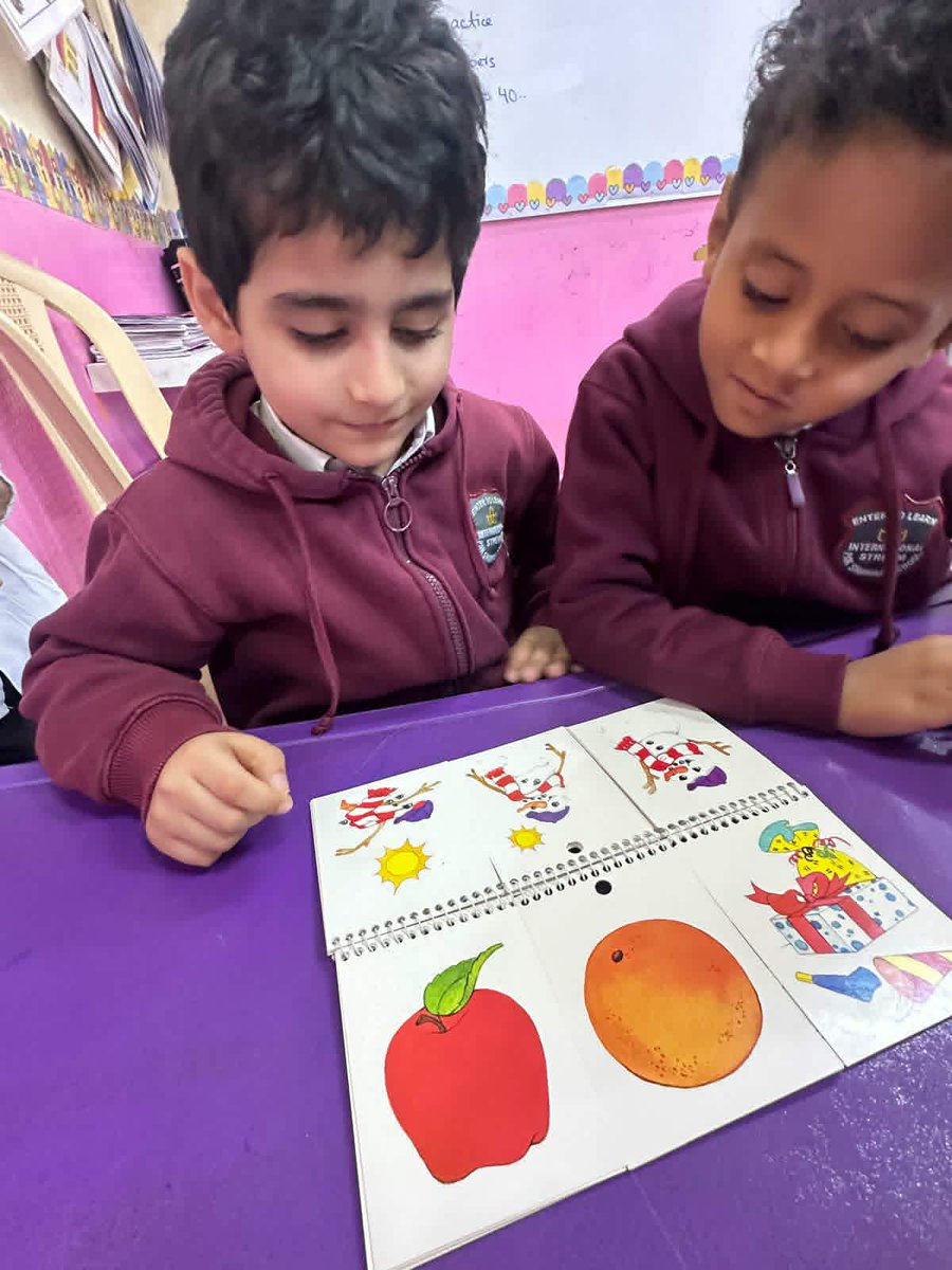 Pakshamaaschool's tweet photo. KG morning class is loving their math lesson on sequences! Numbers + patterns = pure joy.
#MathMagic #KGClassroom #LearningIsFun #EarlyYears #PatternPower https://t.co/Qx6dzRiLgl