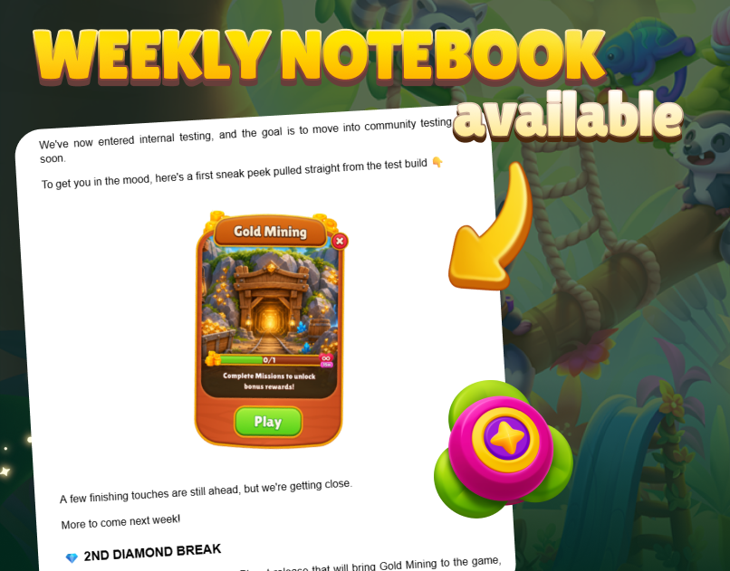 MyLovelyPlanet1's tweet photo. Good morning everyone!

Our latest Weekly Notebook is out:
https://t.co/gFo94Z5rUh

Game updates, studio progress, upcoming features… dive into the latest news from the team.

Wishing you all a beautiful and positive week ahead 💚 https://t.co/vdFhSA7Tm0