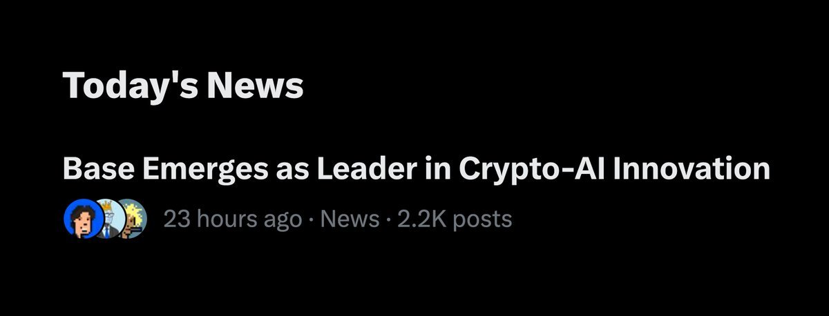ThaI1lam's tweet photo. why is everyone calling base the main cryptoai hub after $vvv?

because @AskVenice made the thesis visible: private ai inference, tokenized access, and onchain distribution all packaged on base. 

$vvv didn’t create the narrative, it confirmed where the demand is flowing 🧵 https://t.co/v8hAXVlFoT