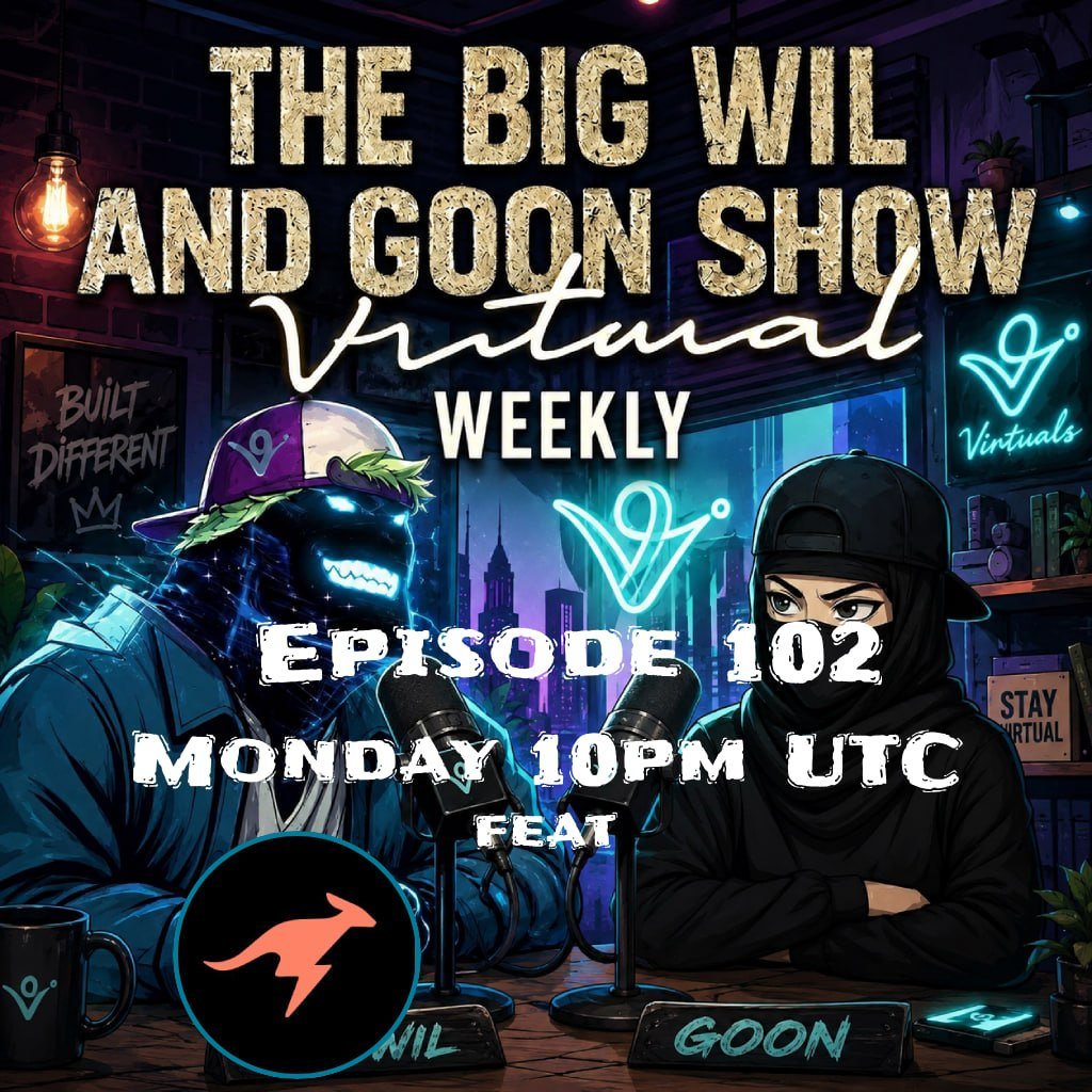 The Big.Wil and Goon Show ( Virtuals Weekly ) tweet media