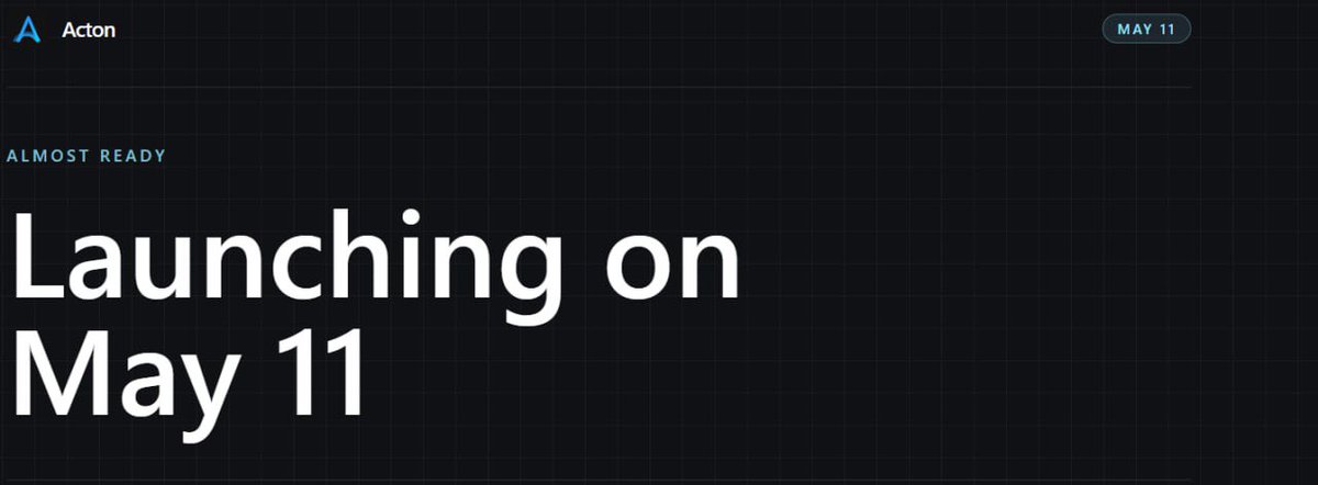 ACTON tweet media