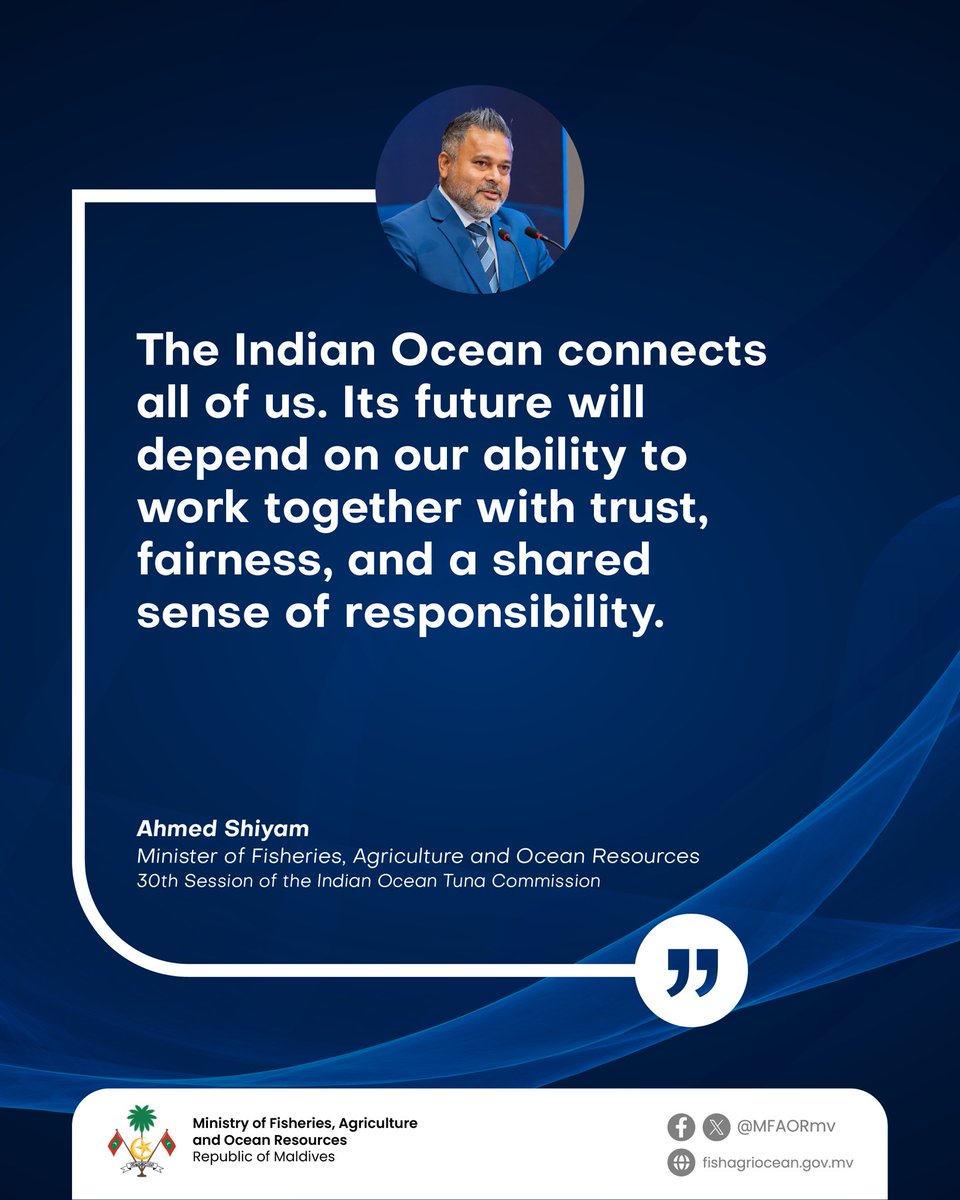 Min of Fisheries, Agriculture and Ocean Resources tweet media