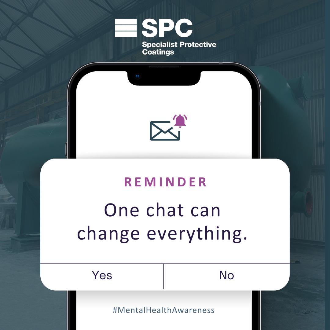 SPC_Paint's tweet photo. Whether it’s taking a break, talking to a colleague, or simply asking “Are you okay?”, small actions can have a big impact. Let’s keep creating workplaces where wellbeing is prioritised and conversations about mental health are encouraged.💚 https://t.co/gKkRnKsAeV