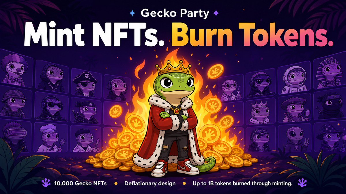 GeckoParty tweet media