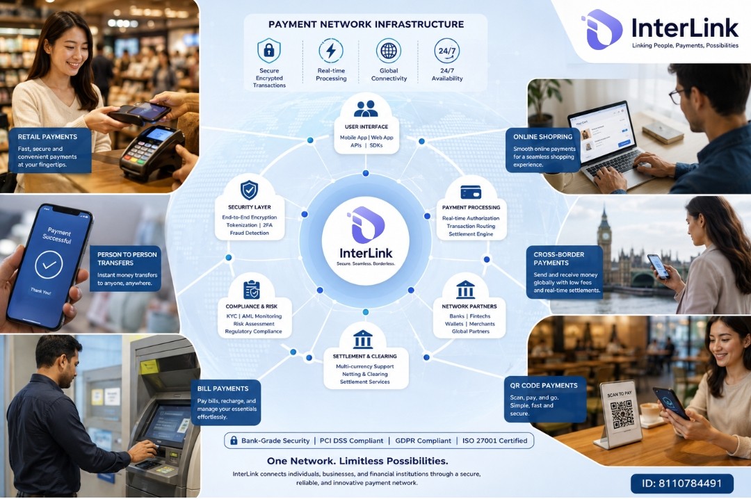 ksrdigitech's tweet photo. #interlink #itlg #itl #itlx @C_Interlinklabs
@reina_itl @tanisainterlink @Digitalgold1979
@DhirajK26126238 @kv_interlink @itl_fdn 

🌈The future of digital payments is seamless, secure, and borderless. 🌍💳

InterLink is building a next-generation payment infrastructure that empowers users across retail stores, online marketplaces, and cross-border transactions with lightning-fast processing and enterprise-grade security.

From everyday shopping to global payments, the InterLink ecosystem delivers:
✔️ Secure encrypted transactions
✔️ Real-time payment processing
✔️ Easy global connectivity
✔️ Frictionless user experience

One Network. Limitless Possibilities. 🚀