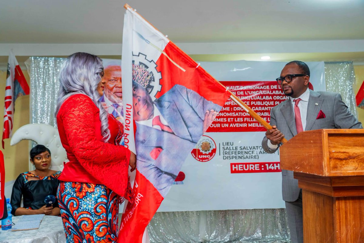 Danielhuta5's tweet photo. L’Inter fédéral @ChristianMasud_ a installé avec solennité Madame ALICE NKUMWIMBA @alicenkumwimba comme Présidente de l’Interfédération des Femmes de sa juridiction.
Joie collective, ovations nourries, regard résolument tourné vers l’avenir.
Félicitations Madame Alice https://t.co/hy1LKiaf0i
