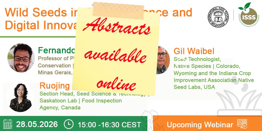 ISTA - International Seed Testing Association tweet media