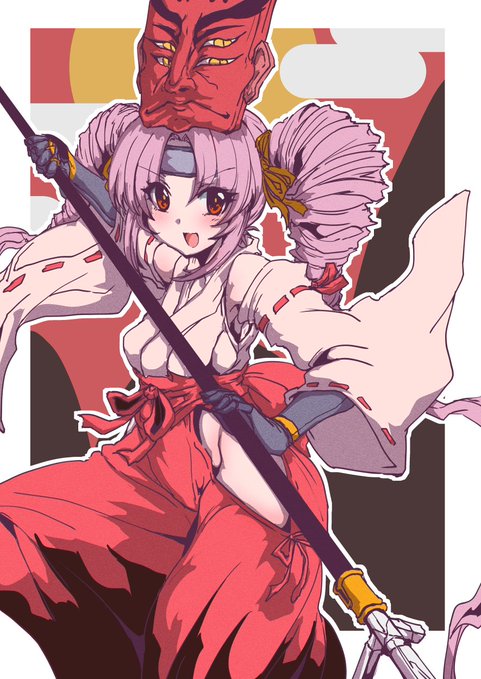 今日の日課は戦闘巫女服ついなちゃんです 
