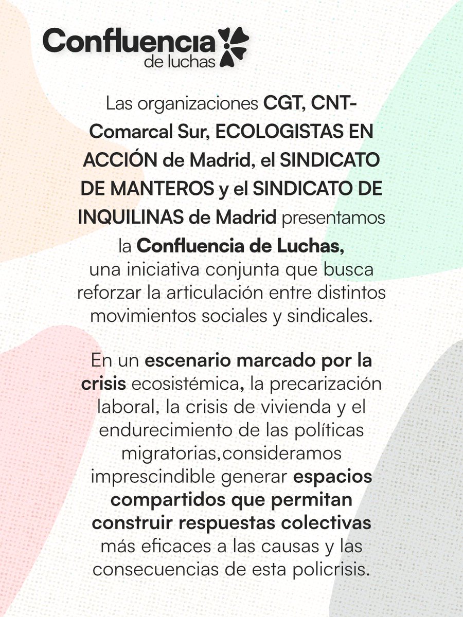 Sindicato de Inquilinas e Inquilinos de Madrid tweet media