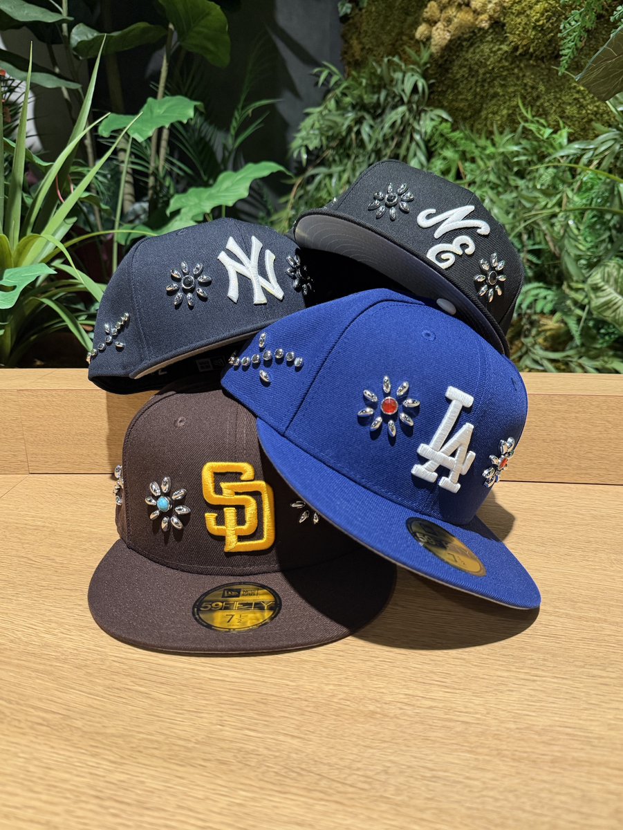 NewEraKobe's tweet photo. 【Studs】  
程よい存在感のスタッズがかわいいコレクションです！

59FIFTYと9FORTYをラインナップしています。

#ニューエラ #NewEra #ニューエラ神戸 #神戸三宮 #Kobe #MLB https://t.co/sk3tzJ5icH