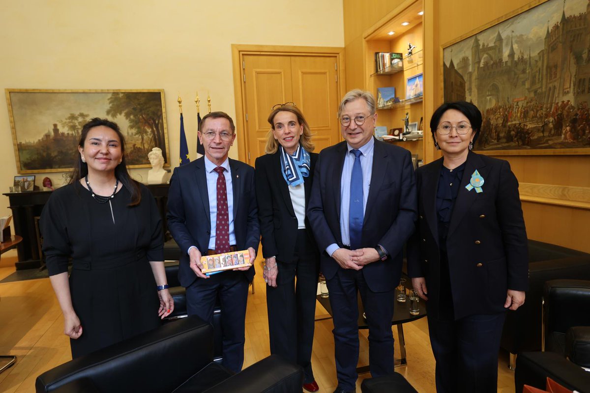 Ambassade du Kazakhstan🇰🇿 en France🇫🇷 tweet media