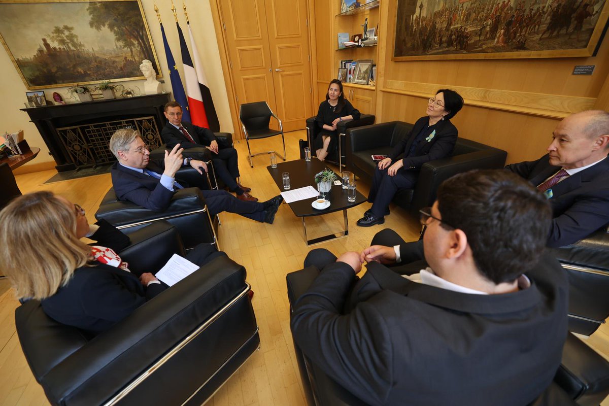 Ambassade du Kazakhstan🇰🇿 en France🇫🇷 tweet media