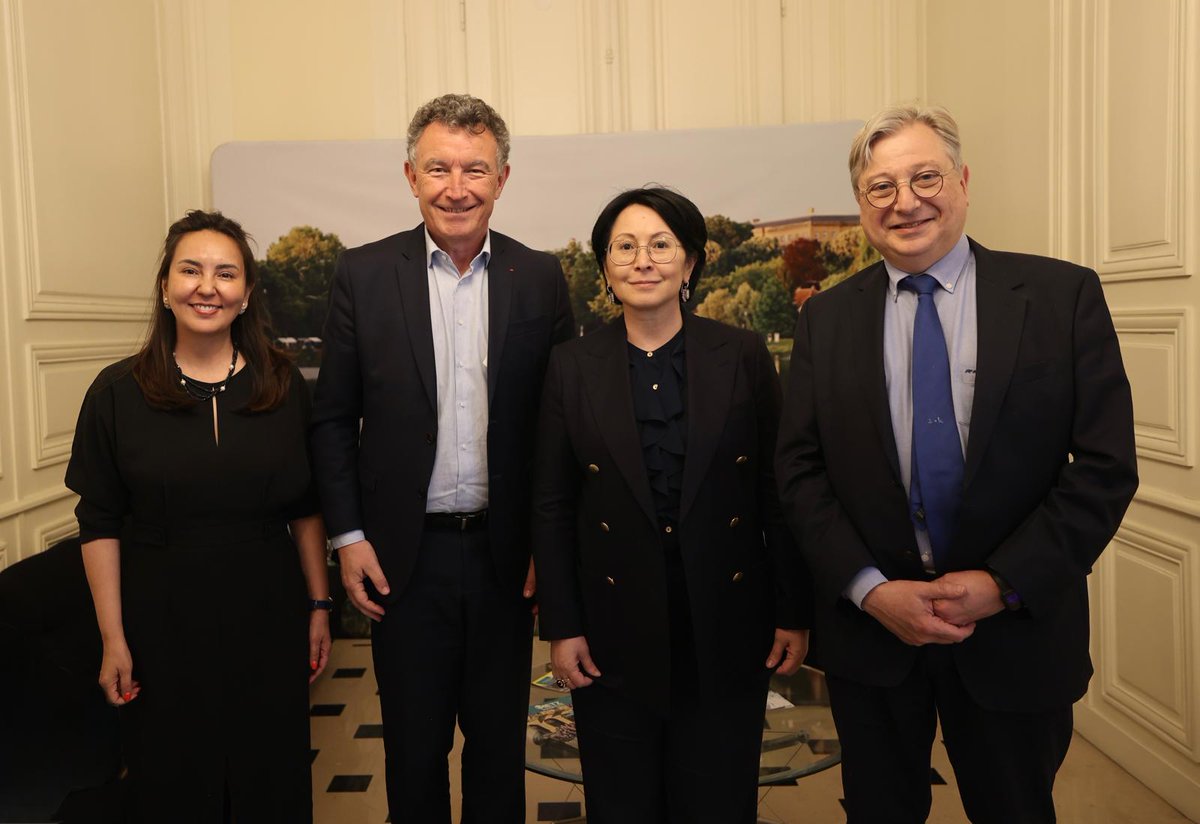 Ambassade du Kazakhstan🇰🇿 en France🇫🇷 tweet media