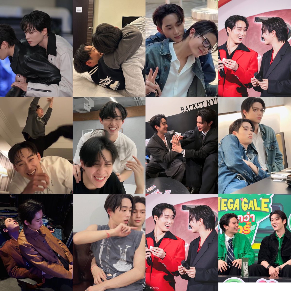 YOU HEAR THAT?! THAT’S MY HEART BREAKING 🥹

🤍: when do you feel that P’Est is younger than you?
🎸: When he’s being clingy, when he cries, when he’s angry and when he joked 
 
Cr: Rihari00