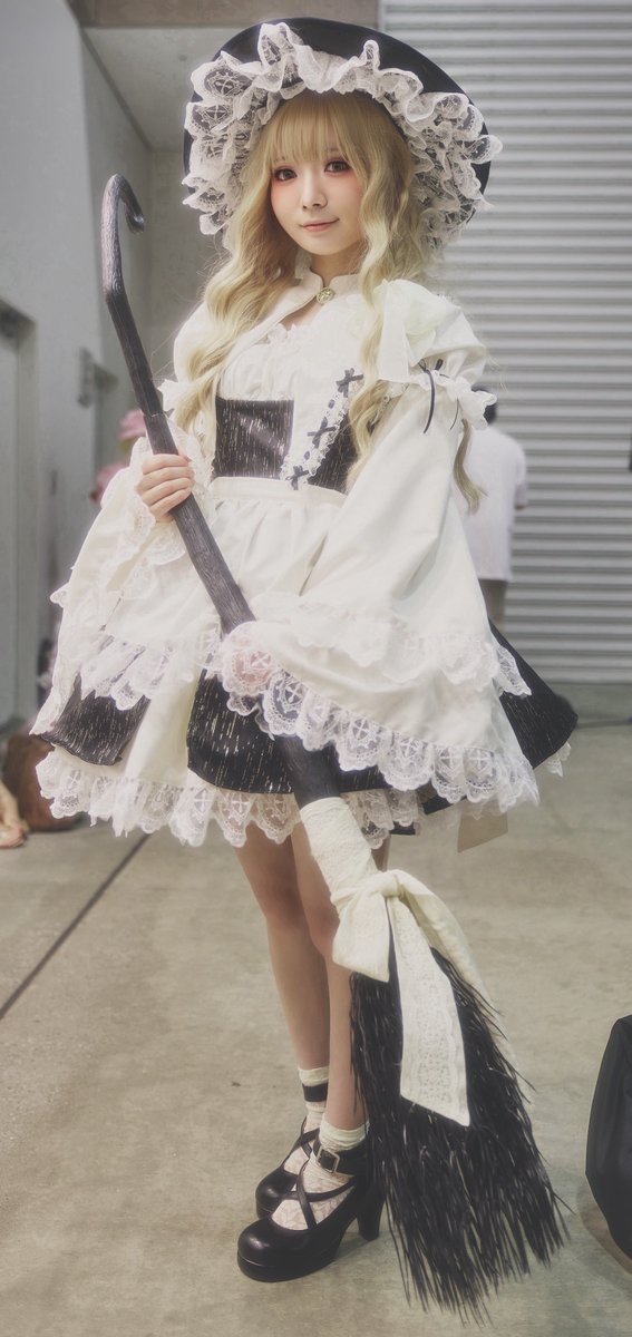 cos】 東方Project 霧雨魔理沙 アレンジ衣装 #例大祭23 #博麗神社例