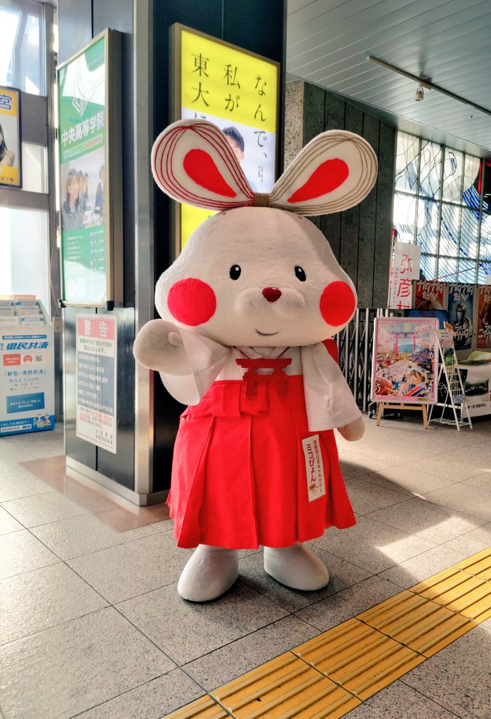 ゆきぴょん様ご専用 今日のミコぴょん号🐰弥彦ルート⛩️ キャンペーン初日は、 風も強く