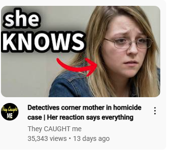 They CAUGHT me (true crime) tweet media
