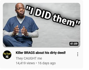 They CAUGHT me (true crime) tweet media