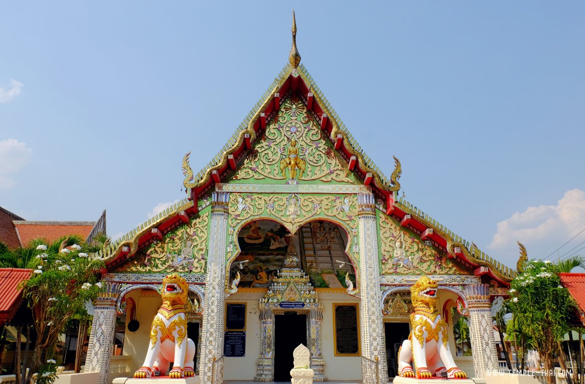 thai_temples1's tweet photo. The elegant Ubosot (ordination hall) of Wat Nam Lom (วัดน้ำล้อม), in Nan.

The building date from the late 19th century.

https://t.co/rbbJk338du https://t.co/ixgY78ZrJ4