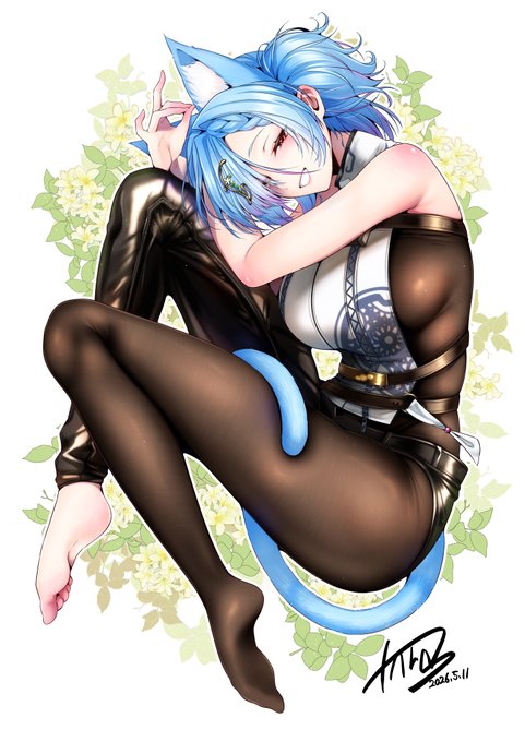昨日の配信で描いていたイラスト完成しましたー!!リューンママかわよ♡ 