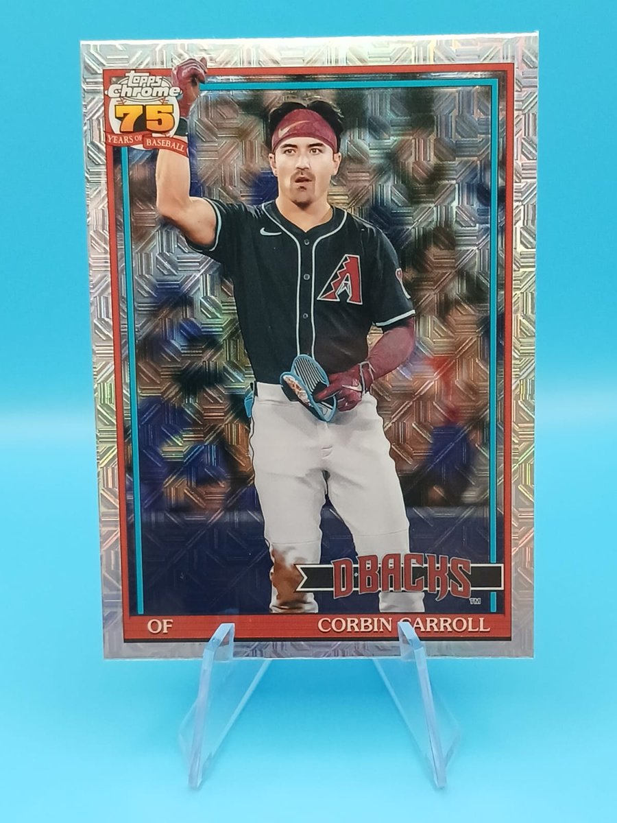 franckesnault's tweet photo. @Gylbret • Gerwyn Price auto /25, Panini PDC World Championship 2026.
• Corbin Carroll, Topps 2026 Series 1, insert "Chrome 75th anniversary".
• James Wood, Topps 2025 All-Star Game, RC
• Max Scherzer /99, 2023 Topps Stadium Club Chrome, parrallel Chrome Orange Refractor. https://t.co/zhqdpwfaTu