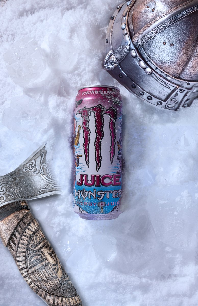 MonsterEnergyES's tweet photo. Despierta tu espíritu vikingo con el nuevo Monster Viking Berry 🛡️⚔️  
Sabor salvaje. Energía legendaria. https://t.co/C35uOxaKuX