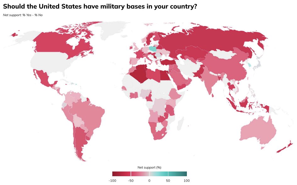 ShangguanJiewen's tweet photo. The people of the world do NOT want US bases in their countries.

So, why are there 800 US bases in 80+ countries wasting US tax-payer, and US treasury printed money?

Bring the kids home. https://t.co/Cv4NRv9j7V