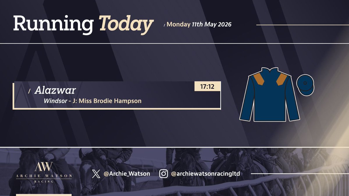 Archie Watson Racing tweet media