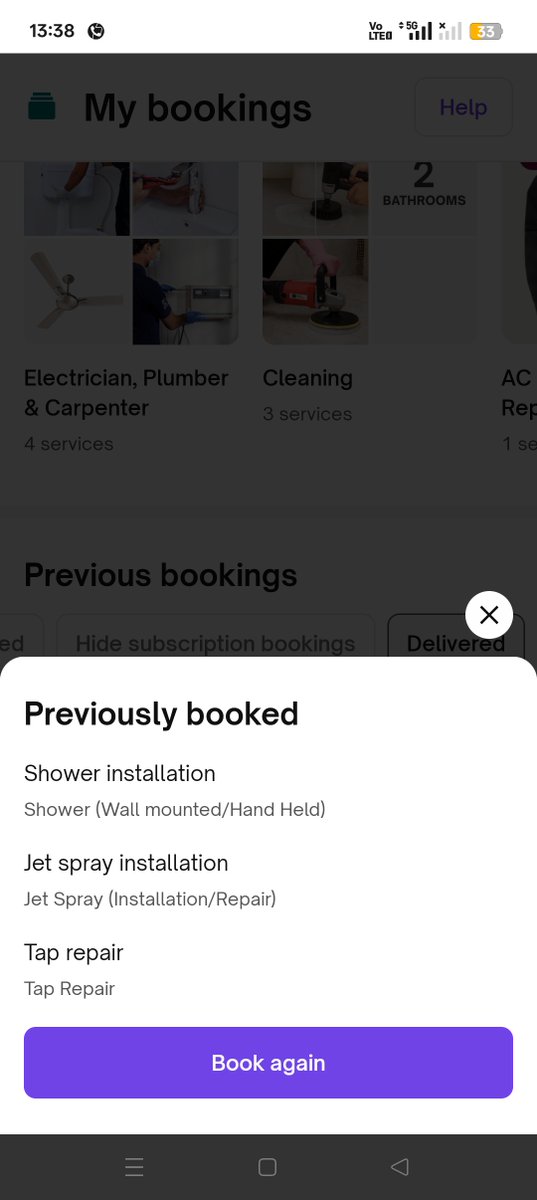 storieswitsarma's tweet photo. @urbancompany_UC please refer to the attached pictures. I booked for services that cost me 350 INR. Fair enough. But the invoice tells a different story. No wonder your FY26 shows a net loss of ~₹235 crore. God Save You guys! #urbancompany @UC_Assist https://t.co/hR6qJtdoQU