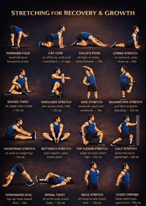 DearM_e_n's tweet photo. STRETCHING FOR RECOVERY &amp; GROWTH https://t.co/f4UYZmIuaA