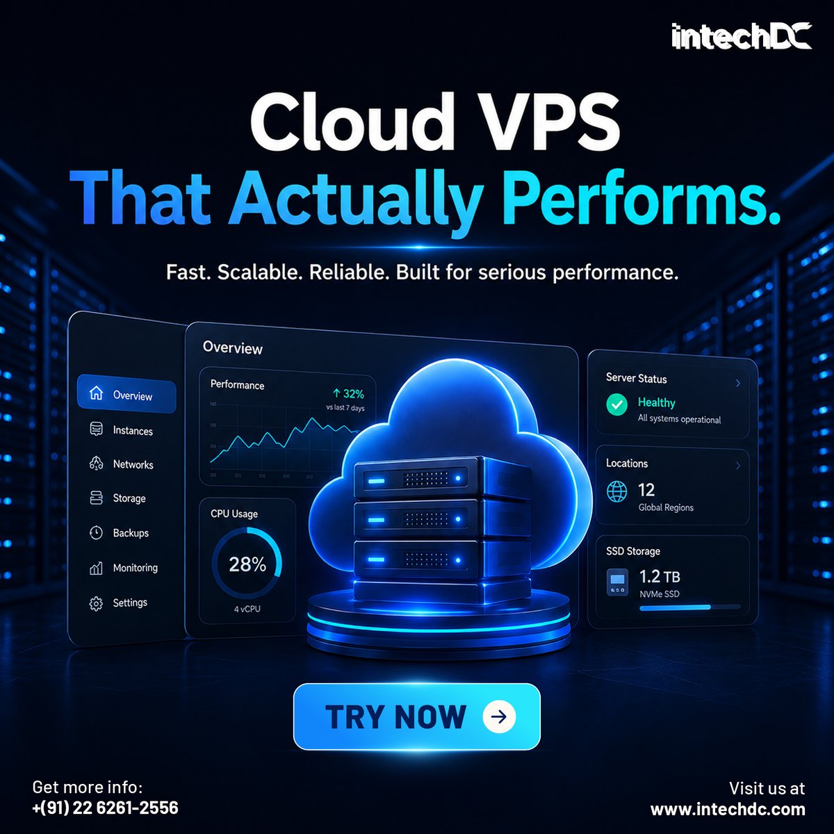 DcIntech's tweet photo. Cloud VPS That Actually Performs.Blazing-fast NVMe SSD storage, scalable resources, affordable VPS plans &amp; reliable Windows/Linux hosting built for websites, apps &amp; busines.IntechDC.https://t.co/ppnzq8CRks
#CloudVPS #VPSIndia #VPSHosting #NVMeSSD #LinuxVPS #WindowsVPS  #IntechDC https://t.co/zfA9OptqZJ