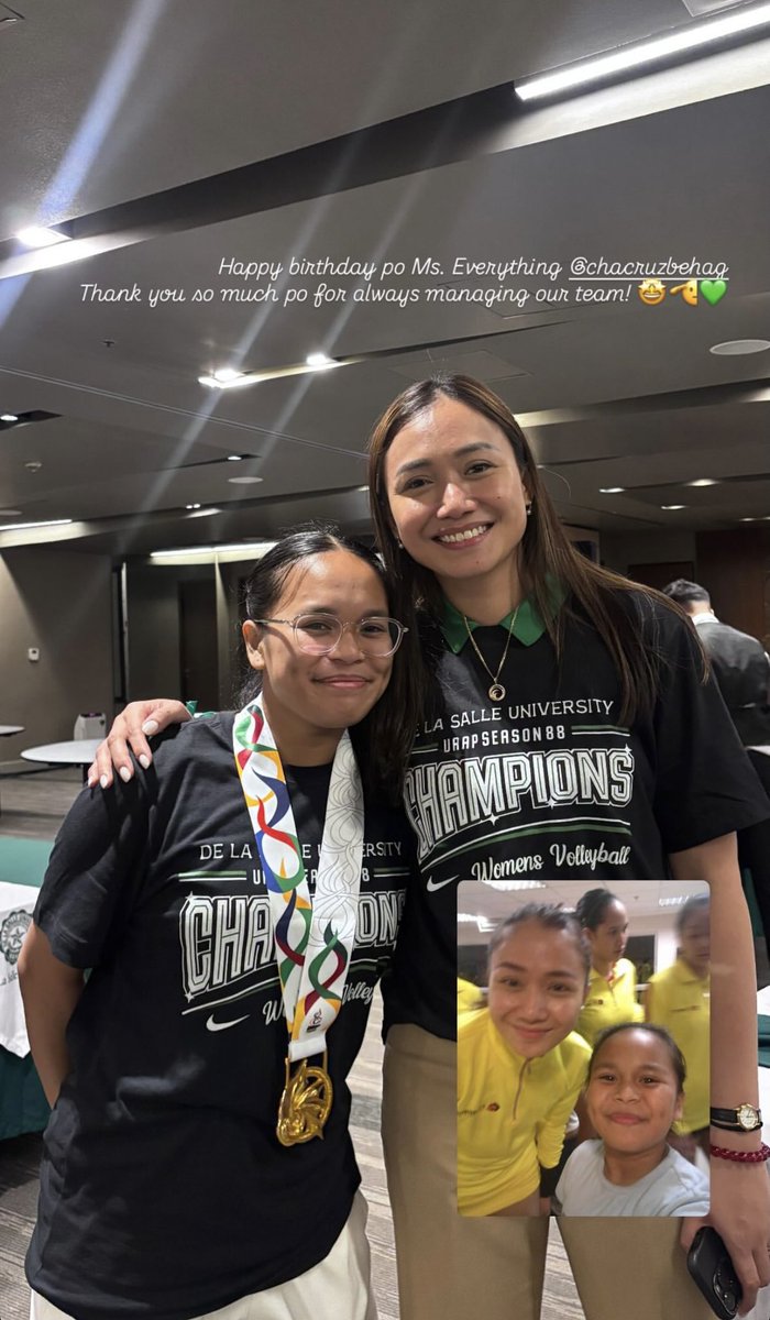 kayCANINOlang's tweet photo. then vs now picture of Pia with MS. EVERYTHING 💚🫡 https://t.co/q0cf5uxeyR