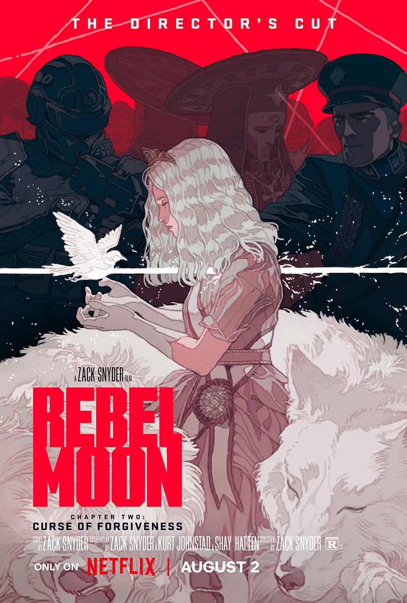 UncannyKam's tweet photo. The Director's Cuts of Rebel Moon are on Netflix btw https://t.co/7gwohqyjCv