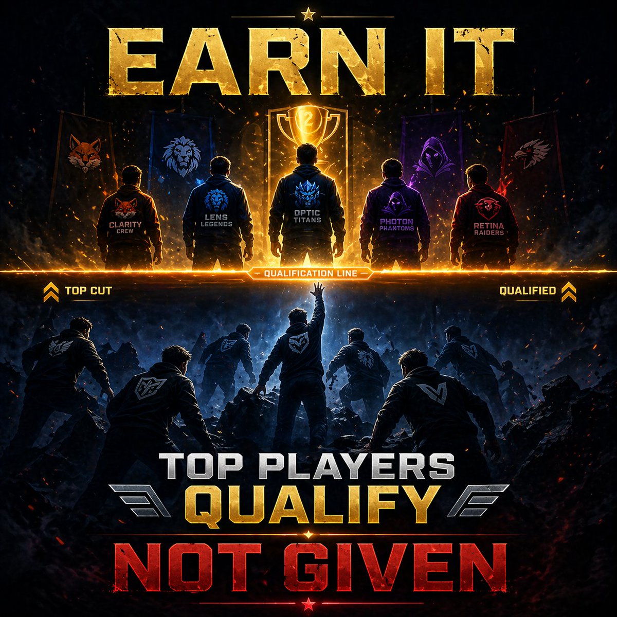 eyecoinHQ's tweet photo. In the EyeCoin ecosystem, qualification is earned, not given
#EyeCoin #GameFi #HealthFi #Web3Gaming
The weekly leaderboard tracks performance over time.
Top players rise, and those players are the ones who qualify for the tournament.
That’s where the pressure starts to build. https://t.co/SDMAnhlBbu