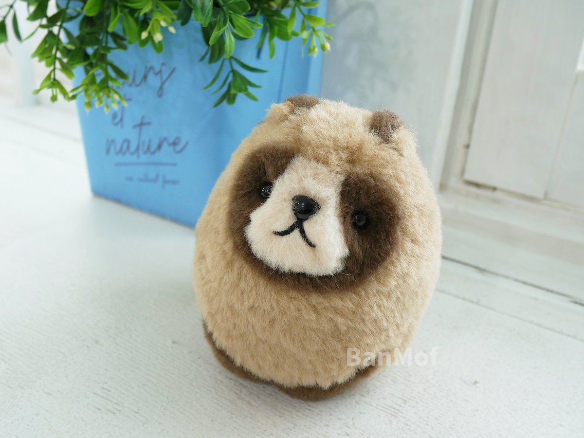 えぞたぬき タヌキ ぬいぐるみ 大 ばんばぱえりあ banmof ハンドメイド ぬいぐるみの話《えぞたぬき編》｜ばんば ぱえりあ