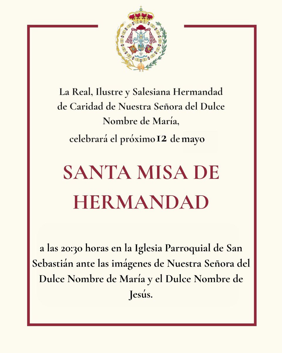Hdad. Dulce Nombre tweet media