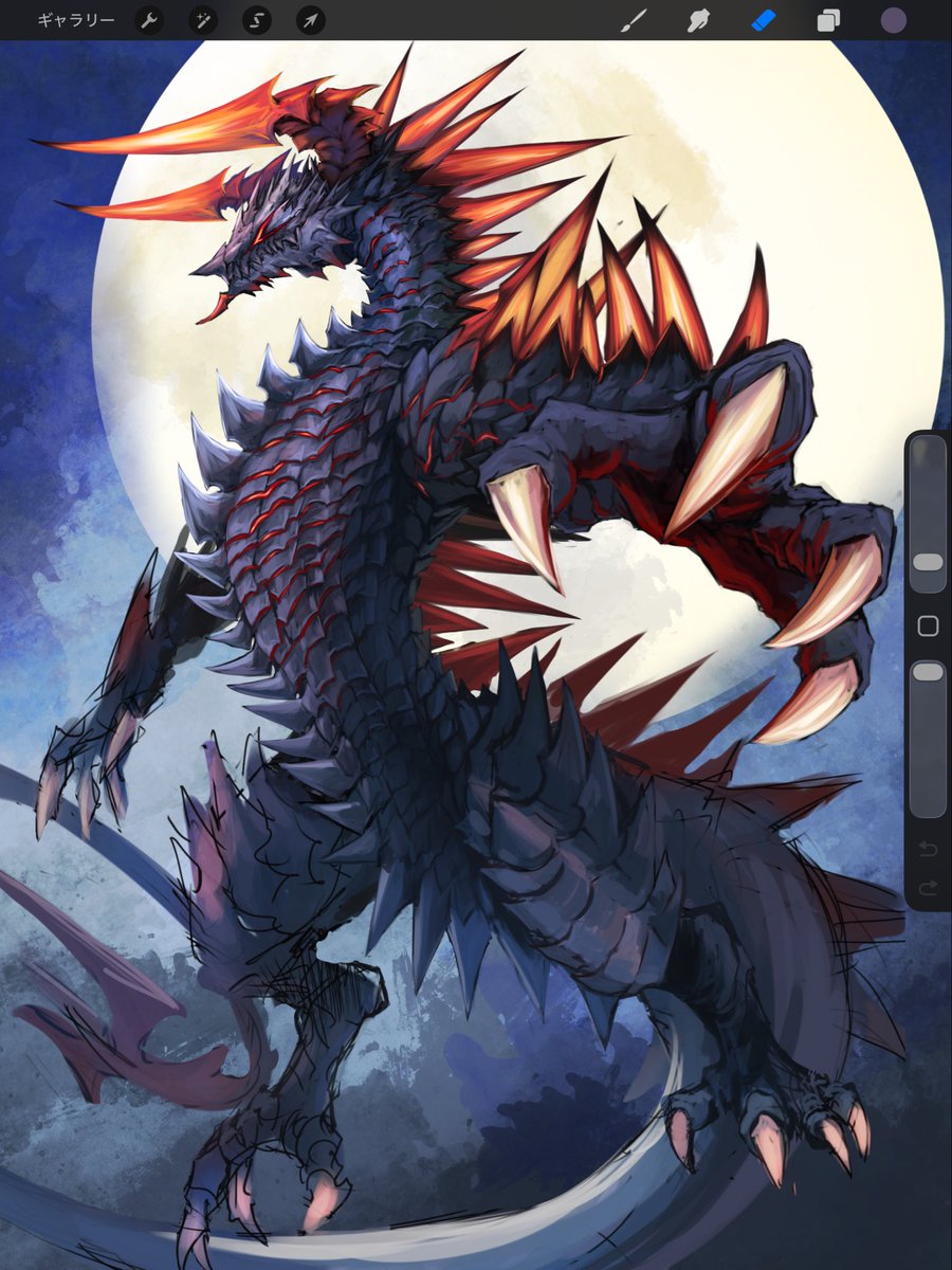 Post by dERA on X: ドラゴン wip