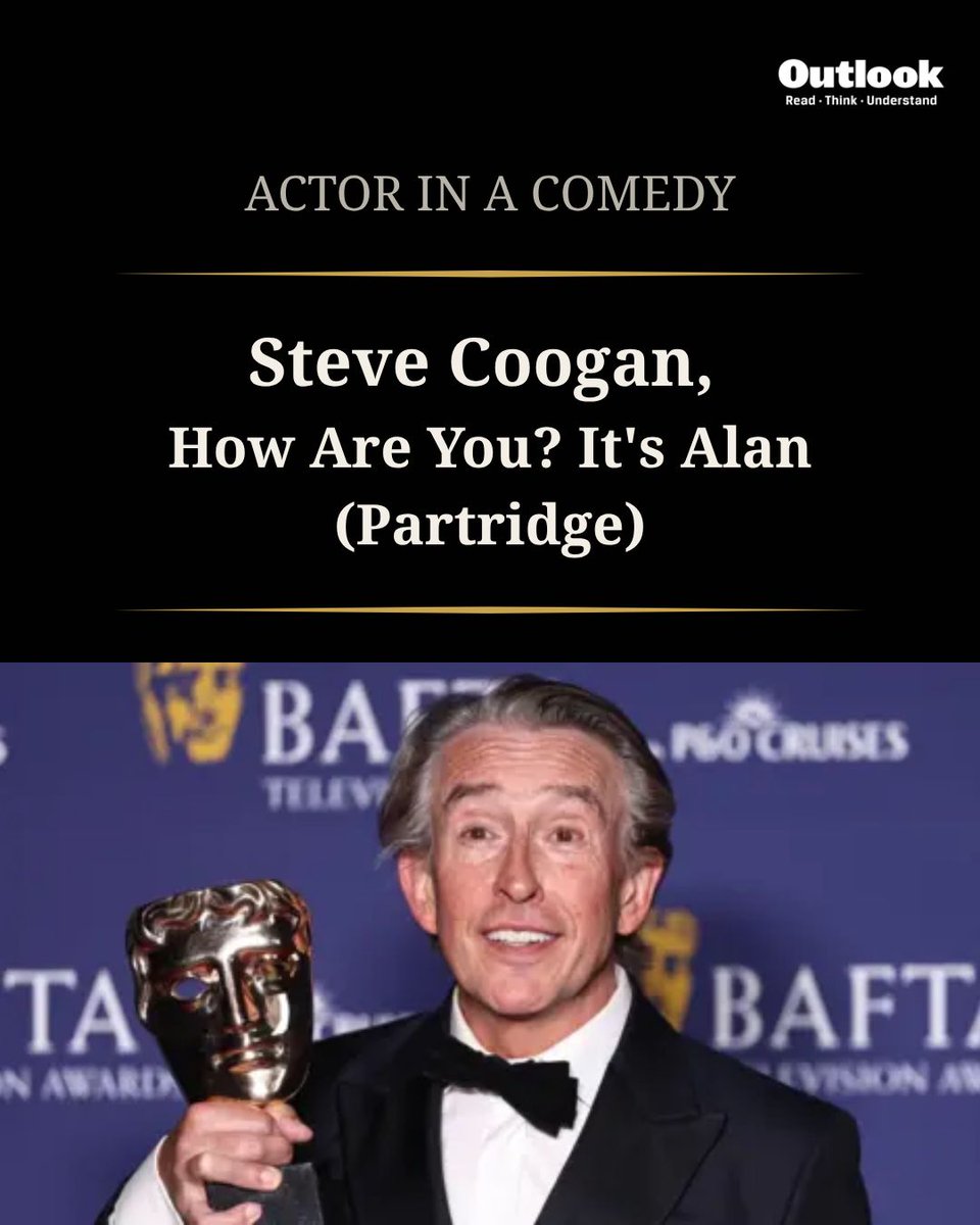 Outlookindia's tweet photo. #BAFTA #Adoloscence #TheStudio #OwenCooper #Awards https://t.co/xbMUeom8Xd